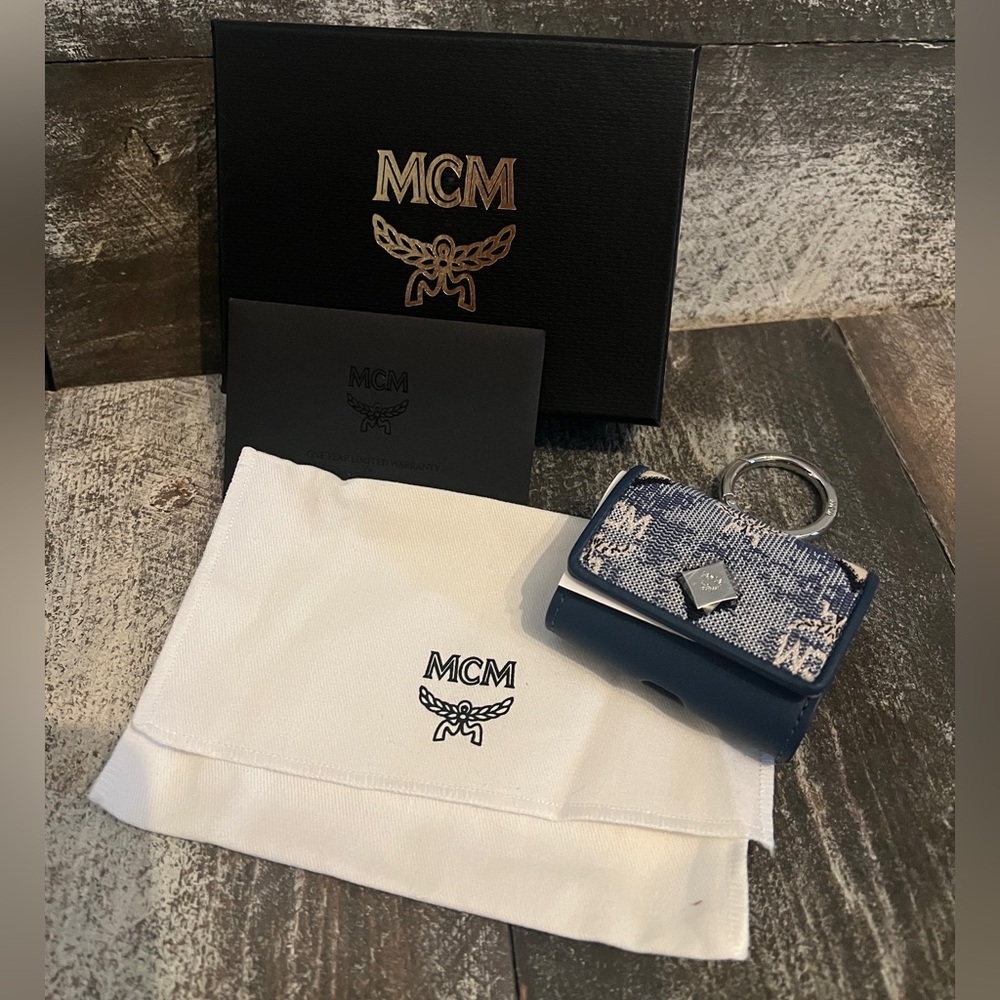 MCM AirPod case on keychain. New In Box.
